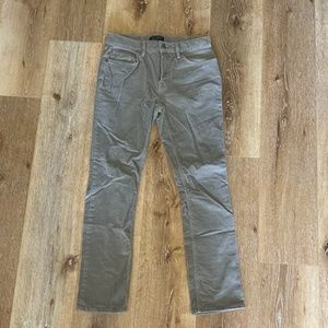 Men’s Grey Corduroy Pants